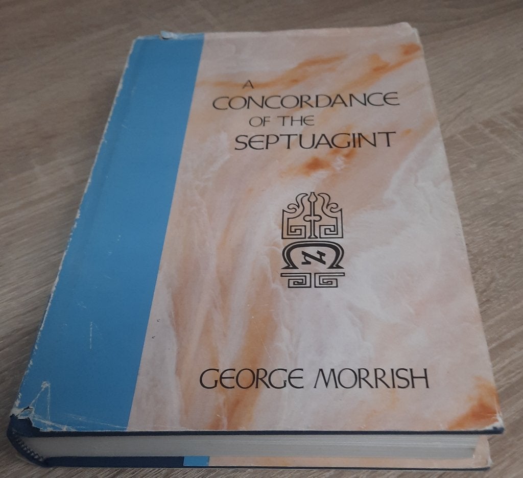G. Morrish - A Concordance of the Septuagint,  5e dr. 1981., Boeken, Gelezen, Ophalen of Verzenden, George Morrish, Christendom | Katholiek