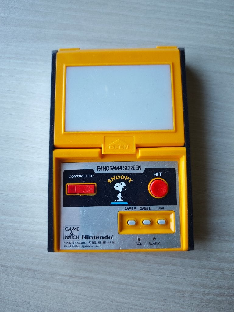 Game & Watch Snoopy Panorama SM-91, Ophalen of Verzenden, Gebruikt, Overige modellen