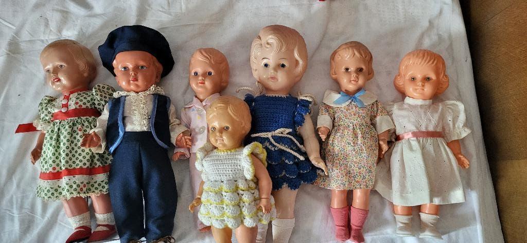 antieke/ vintage poppetjes, Ophalen of Verzenden, Gebruikt