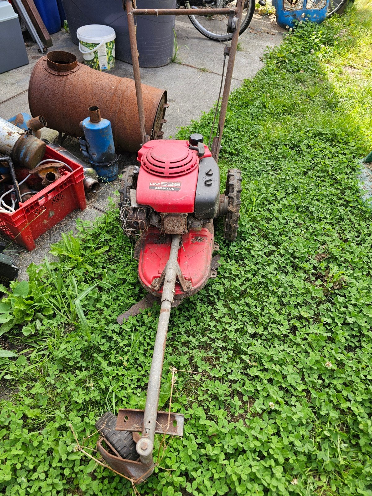 ruw terrein grasmaaier Honda, Gebruikt, Honda, Ophalen, ..