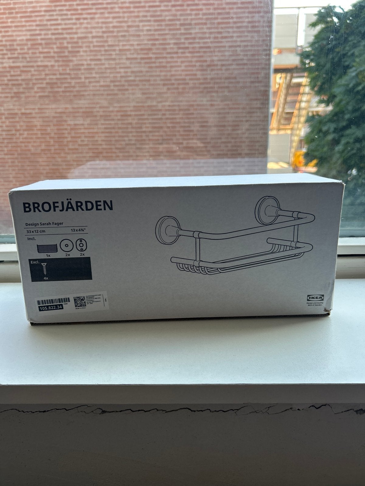 IKEA BROFJÄRDEN Douche-accessoire - Nieuw in doos, Nieuw, Douche-accessoire, Zilver, Ophalen