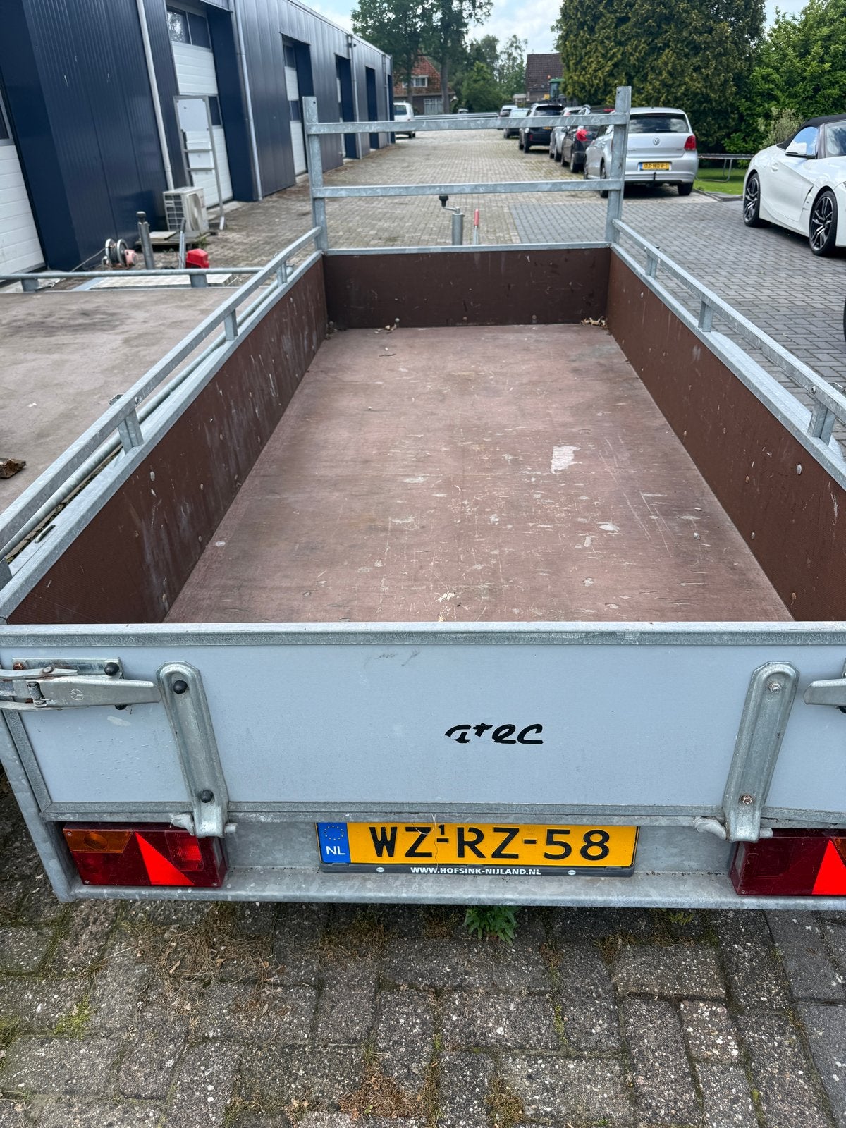 Atec aanhangwagen - Dubbelasser -2012, Auto diversen, Ophalen, Gebruikt