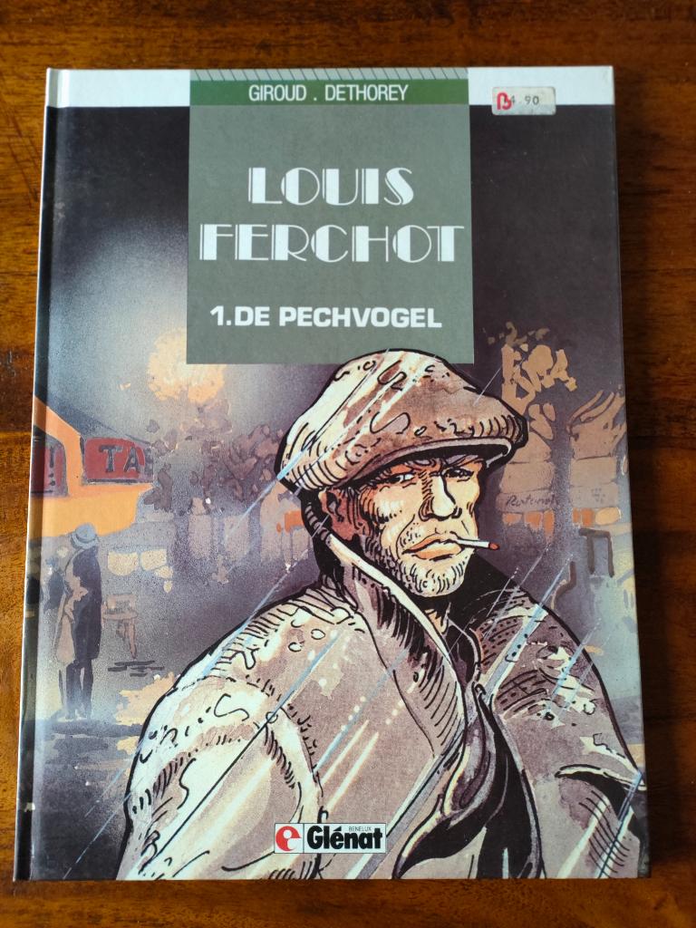 LOUIS FERCHOT nr. 1 De pechvogel (hc) (jfb-1€), Boeken, Stripboeken, Eén stripboek, Ophalen of Verzenden, Gelezen