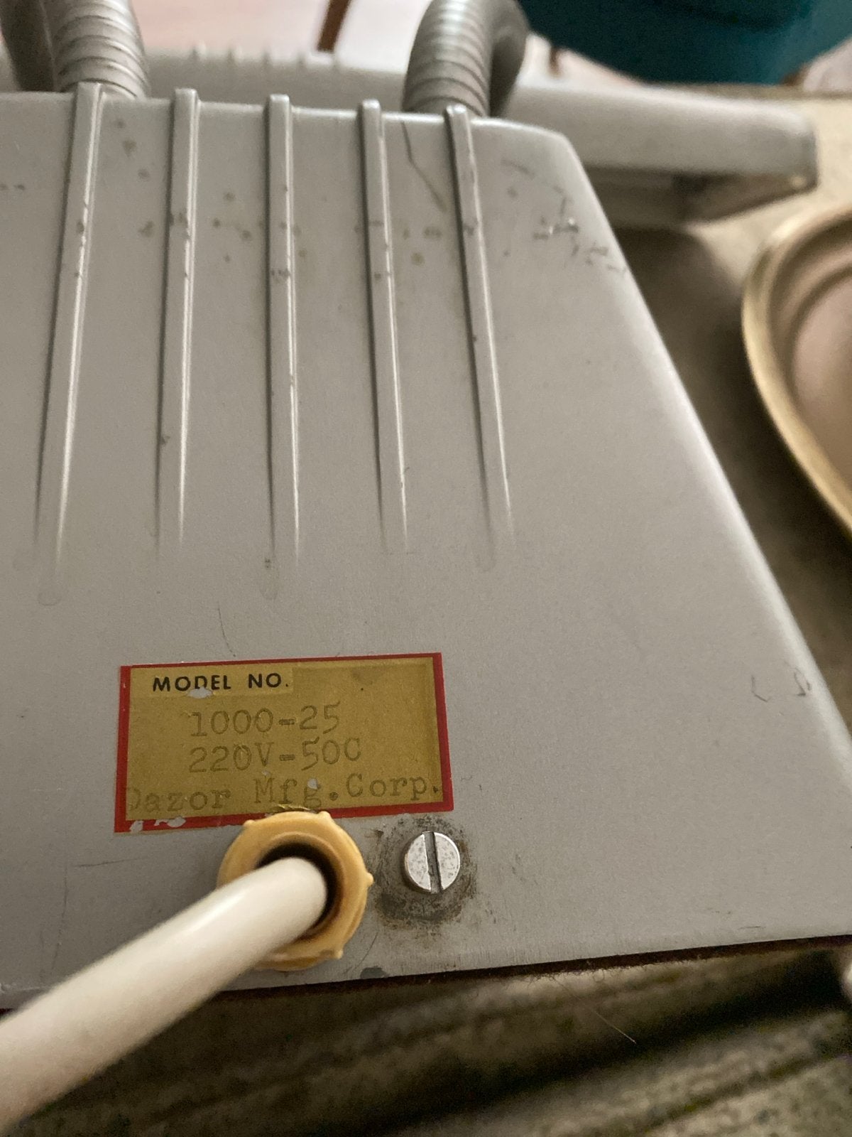 Vintage Philips bureaulamp, model 1000-2220V   Dazor-500, Ophalen