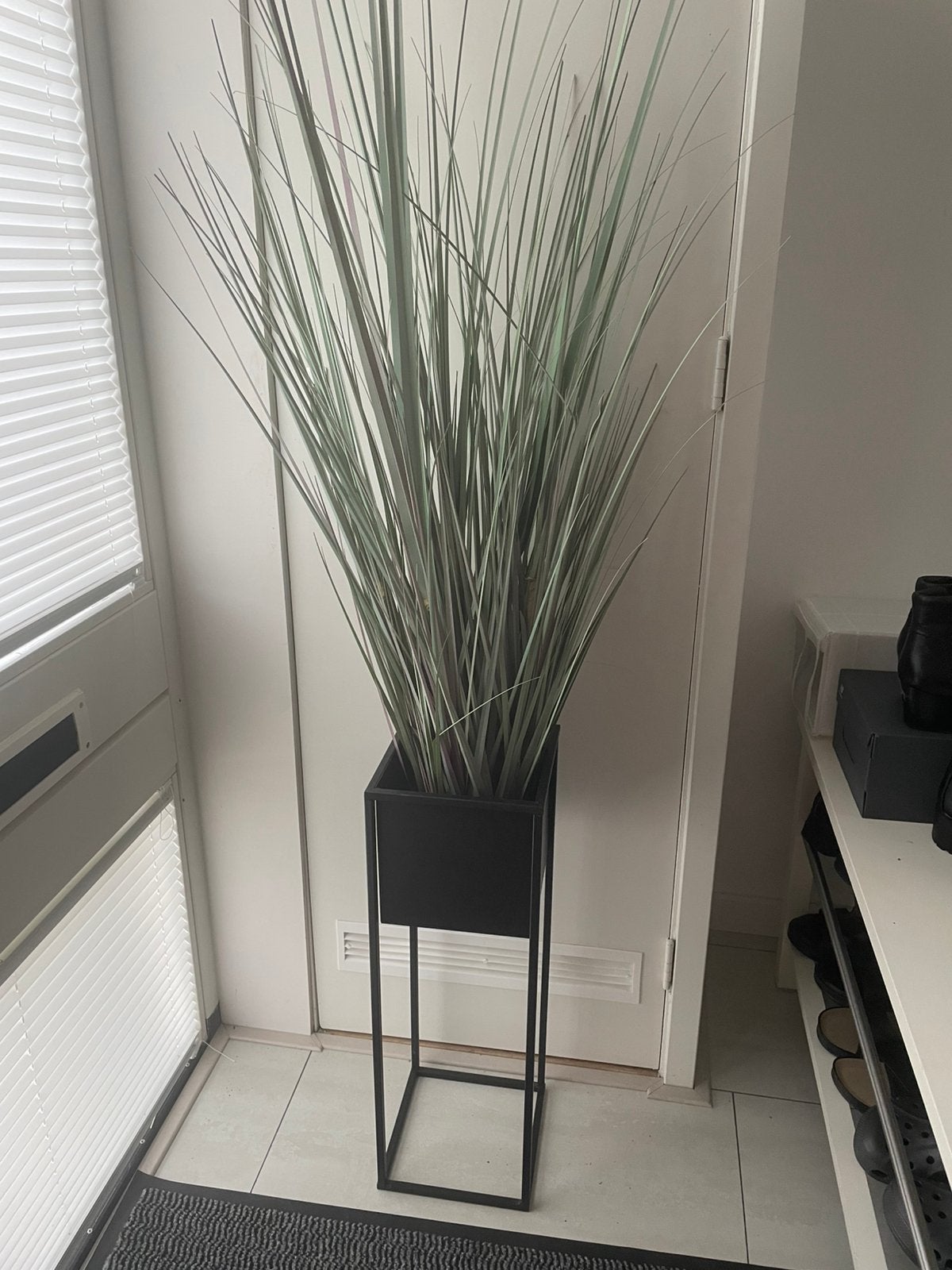 Kunstof plant met standaard, Ophalen, Binnen, Groen, Kunstplant