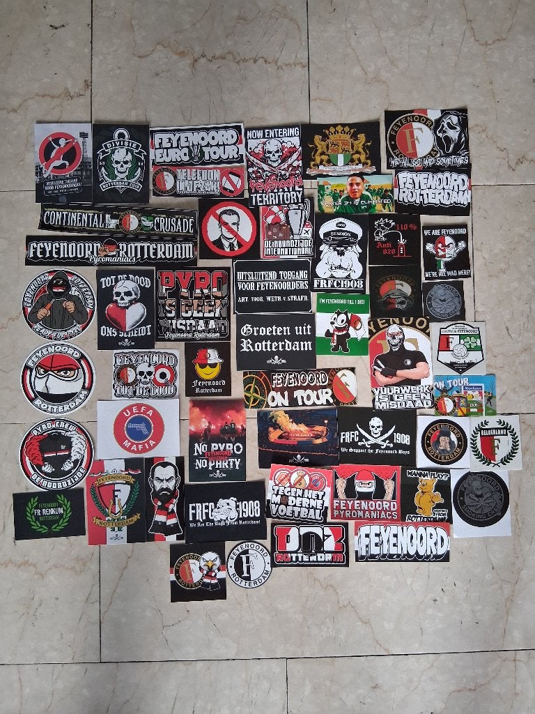 Feyenoord stickers, Verzenden, Nieuw, Feyenoord, Poster, Plaatje of Sticker
