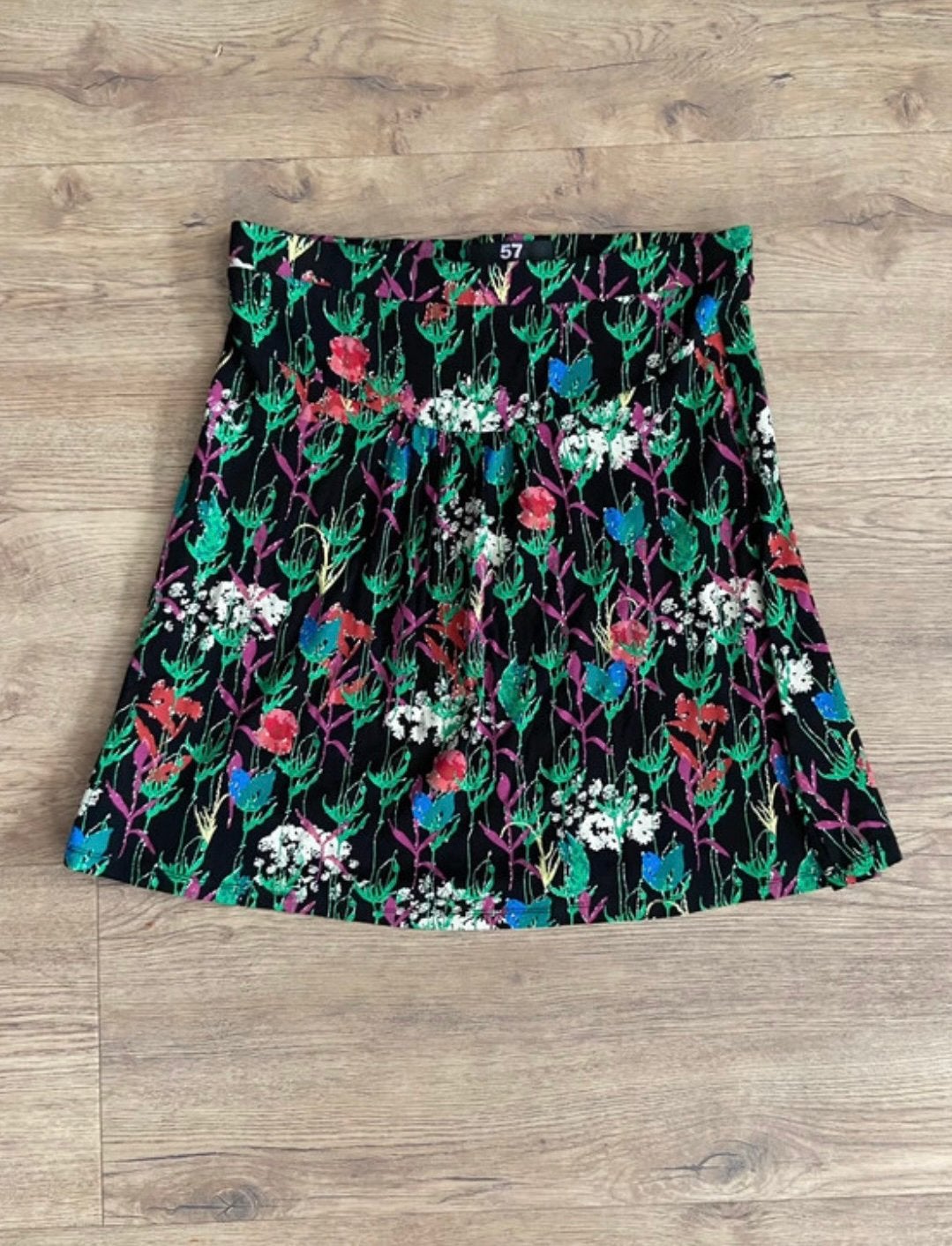 Sissy Boy | Korte rok | Maat S | A lijn | Bloemen | Zomer, Zwart, Ophalen of Verzenden, Zo goed als nieuw, Maat 36 (S)