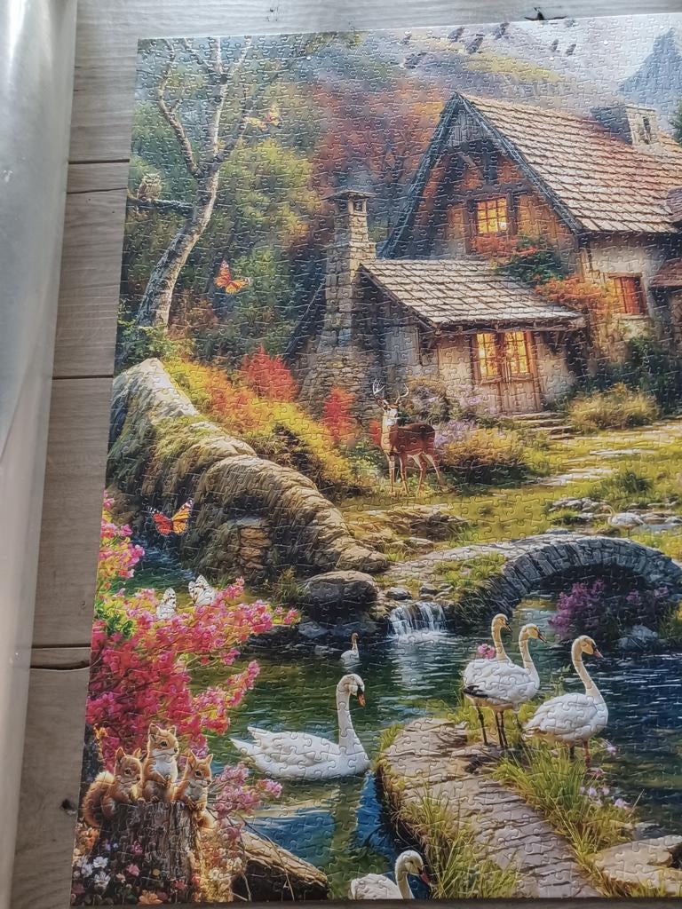 Jumbo puzzel 3000 stukjes, Ophalen of Verzenden, Meer dan 1500 stukjes, Gebruikt, Legpuzzel