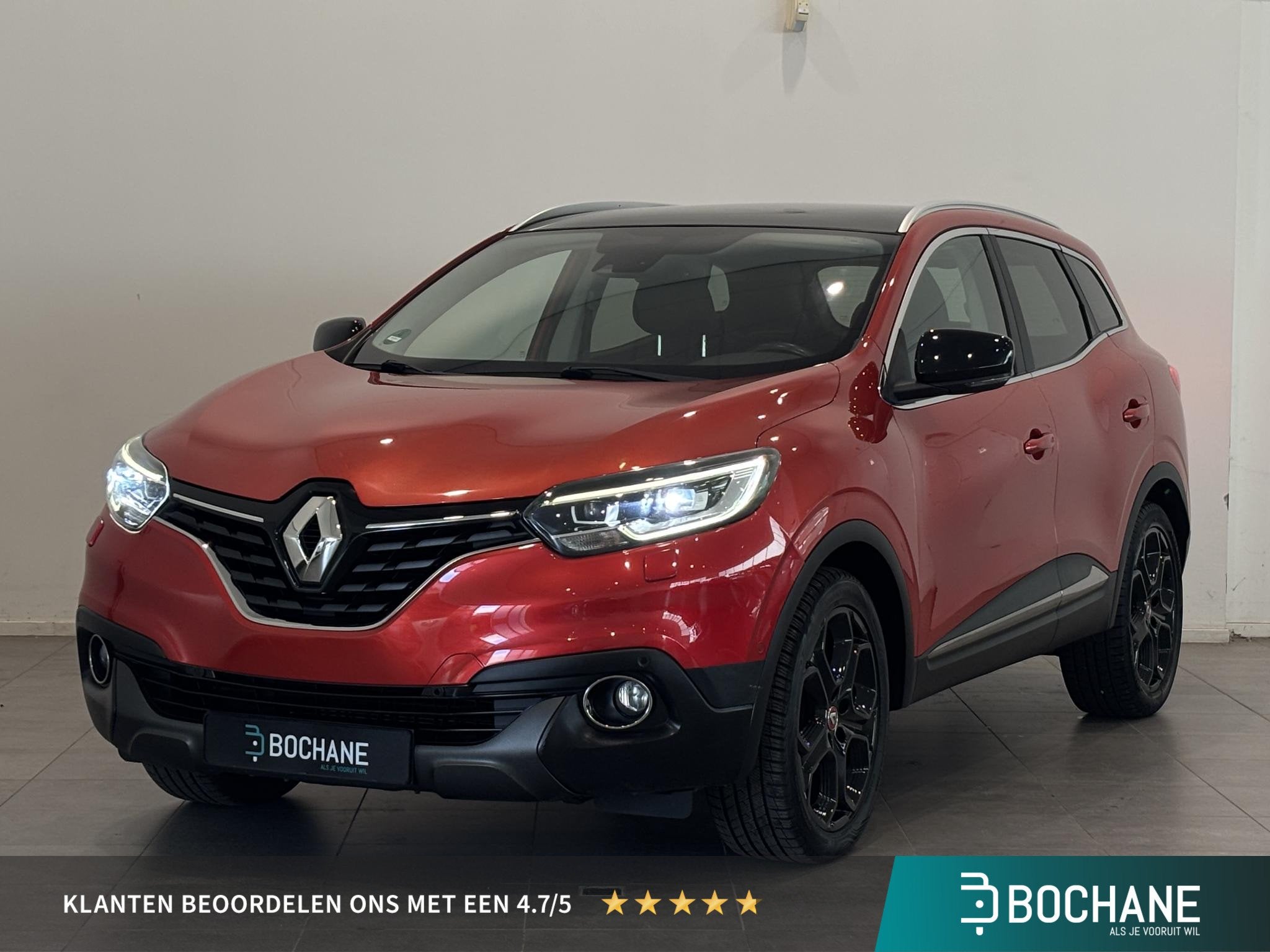 Renault Kadjar 1.2 TCe Extase | Trekhaak | Leder | Panoramad, Kadjar, Gebruikt, 4 cilinders, Met garantie (alle)