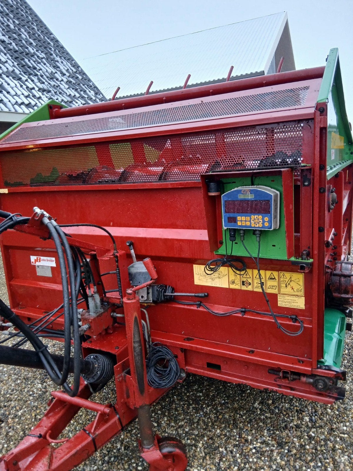 Strautmann blokkenwagen, Ophalen, Gebruikt