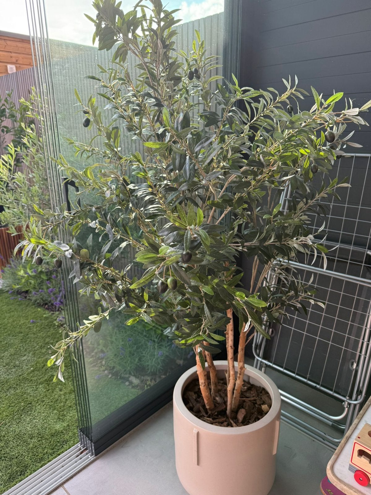 Kunstboom olijf 150 cm, Volle zon, 100 tot 250 cm, Zomer, Overige soorten
