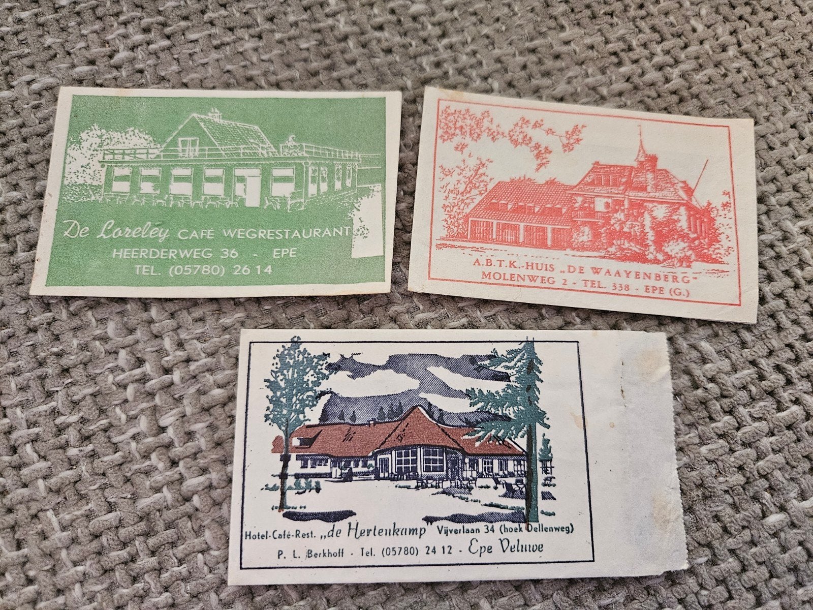 Epe De Waayenberg & De Hertenkamp Epe, Ophalen of Verzenden