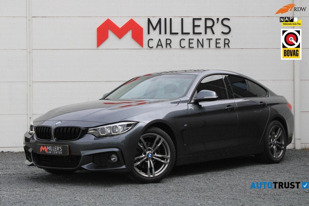 BMW 4-serie Gran Coupé 420i M-Sport 18" M-Velgen 2e eigenaa, Automaat, 1998 cc, Gebruikt, 4 cilinders