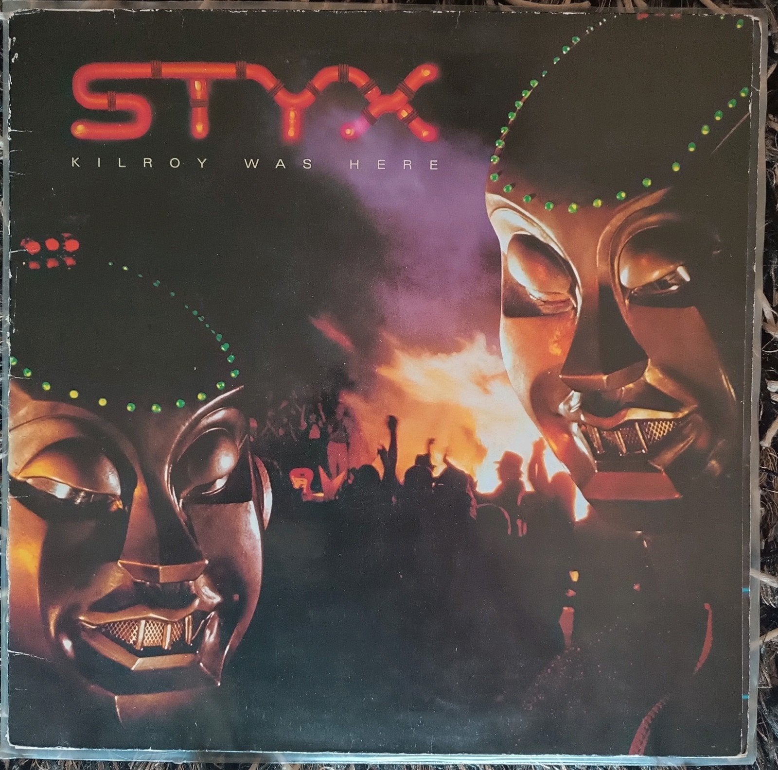 Styx - Kilroy Was Here LP (Mr. Roboto), Cd's en Dvd's, LP, Ophalen of Verzenden, Beschermende buitenhoes, 12 inch