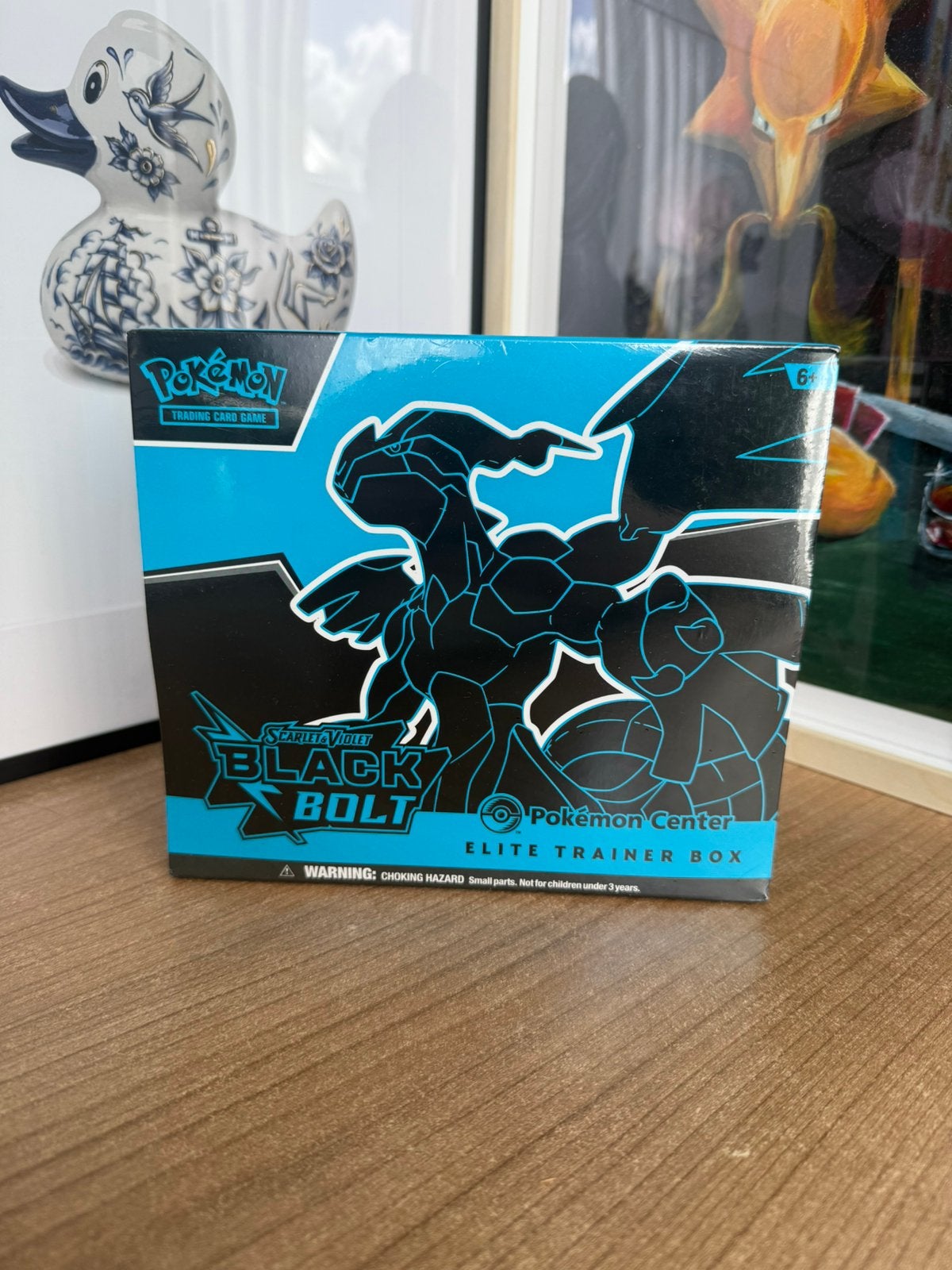 Black Bolt Pokémon Center Elite Trainer Box, Ophalen of Verzenden, Zo goed als nieuw