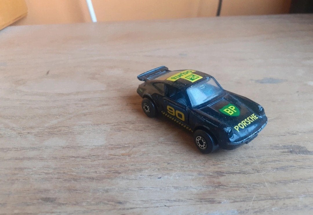 Matchbox porsche bp, Ophalen of Verzenden, Gebruikt