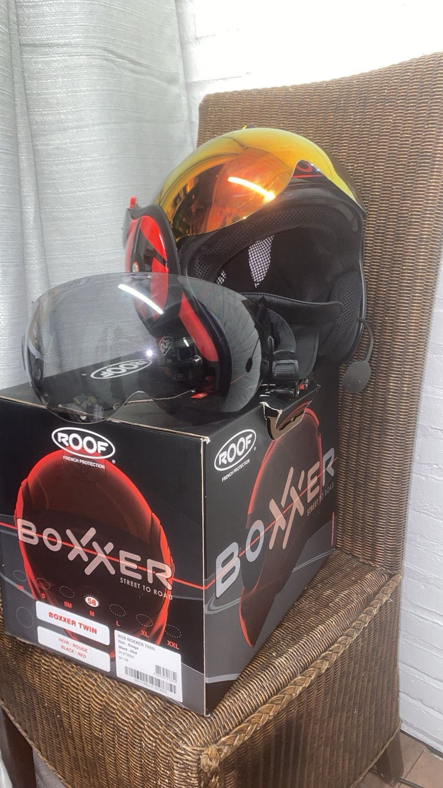 Boxxer helm maat M, Ophalen, Tweedehands, Systeemhelm, Overige merken