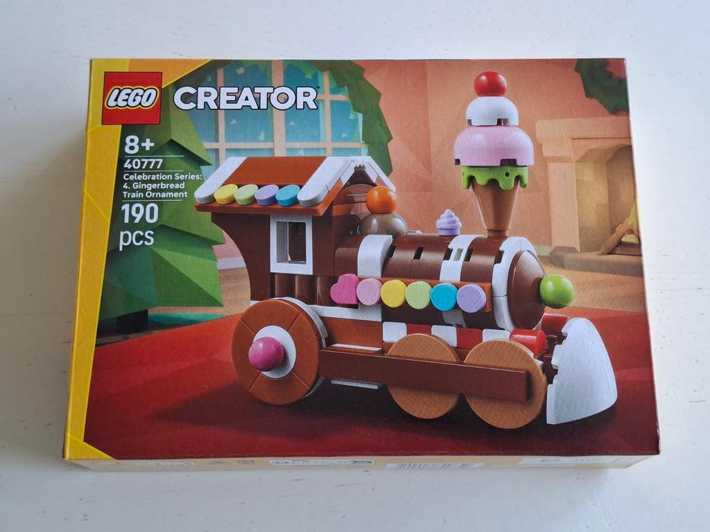 LEGO Creator 40777 Gingerbread Train Ornament Nieuw, Lego, Nieuw, Ophalen of Verzenden, Ongeopend/sealed
