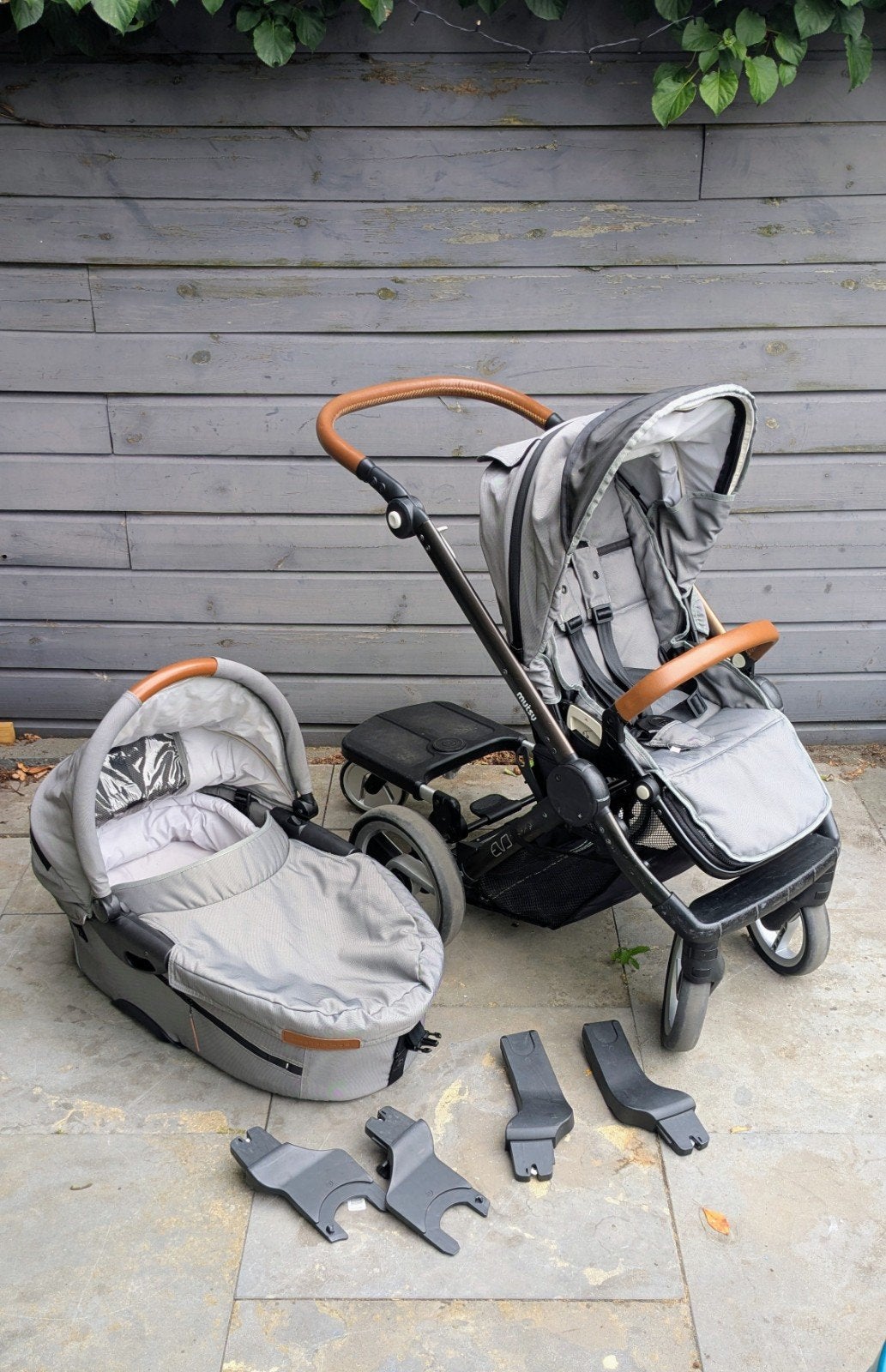 Mutsy Evo kinderwagen met reiswieg en zitje, Kinderen en Baby's, Kinderwagens en Combinaties, Ophalen, Gebruikt, Combiwagen, Mutsy