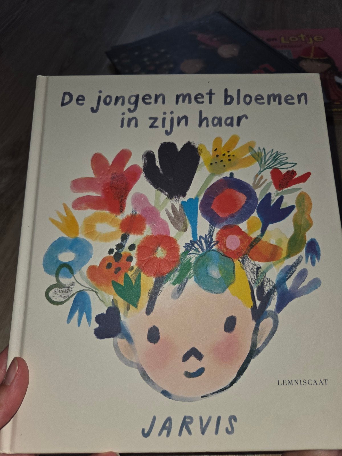 De jongen met bloemen in zijn haar - Jarvis, Boeken, Ophalen, Zo goed als nieuw, Jarvis, 2 tot 3 jaar