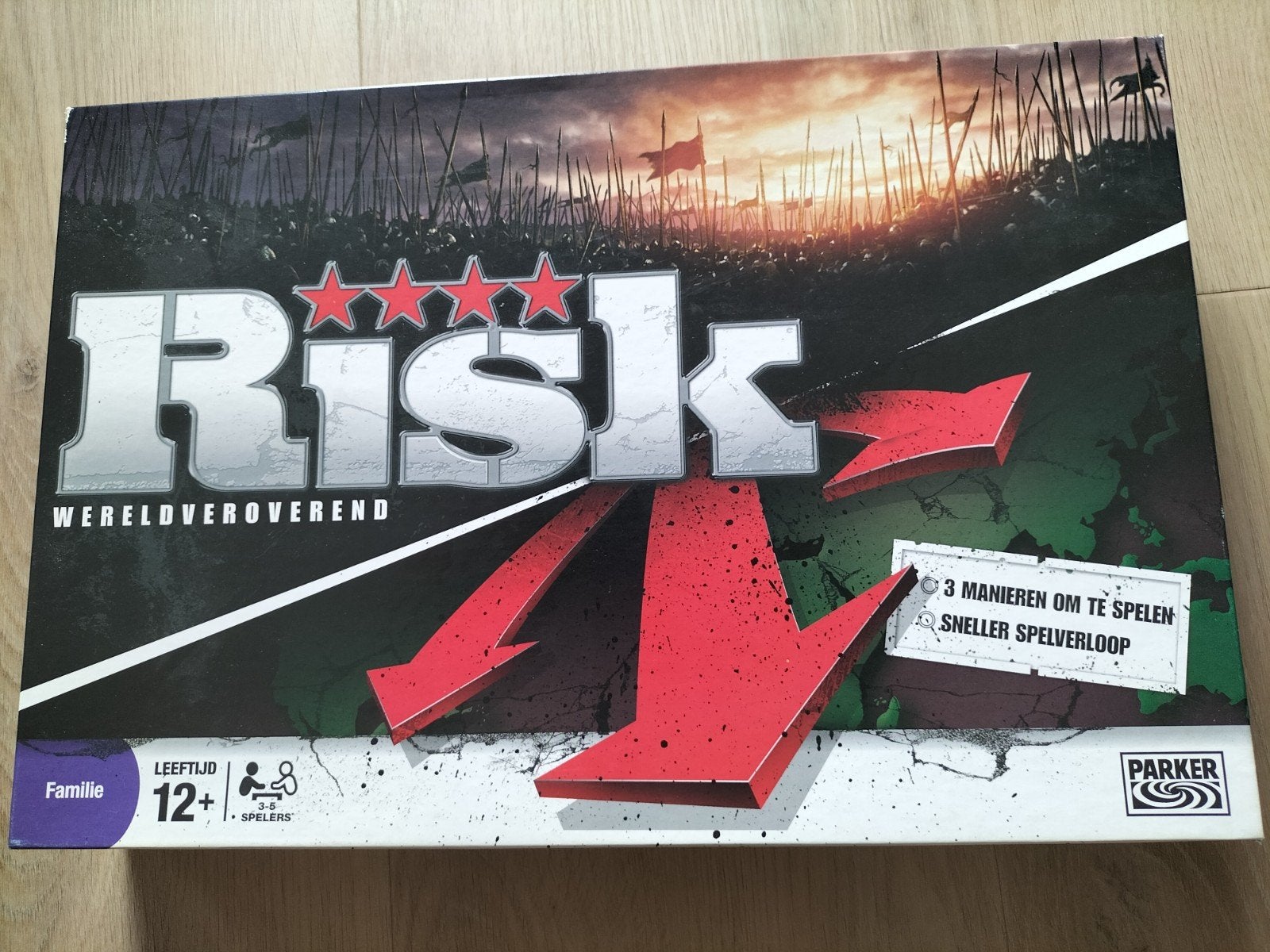 Risk Wereldoveroverend Bordspel - Compleet, Hobby en Vrije tijd, Drie of vier spelers, Ophalen, Zo goed als nieuw, Parker