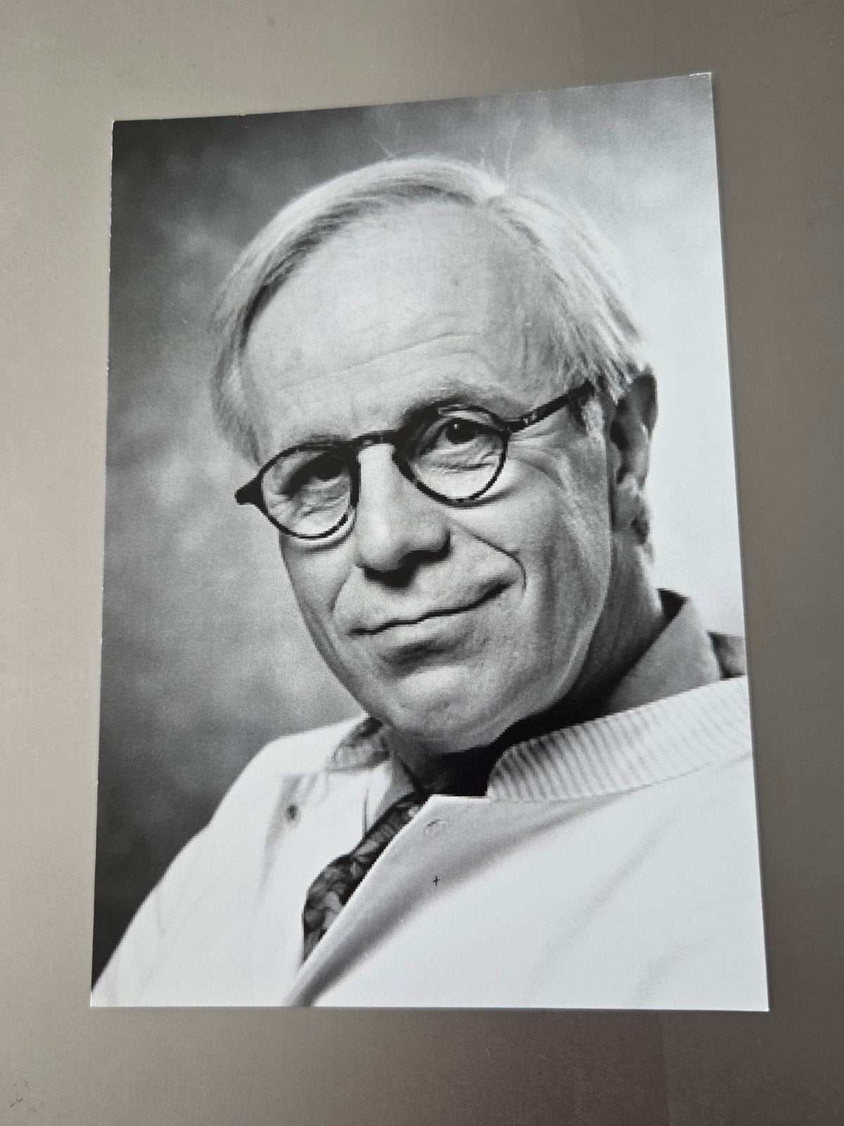 Fotokaart Bram van der Vlugt - Acteur, Ophalen of Verzenden, Zo goed als nieuw, Overige onderwerpen, Foto