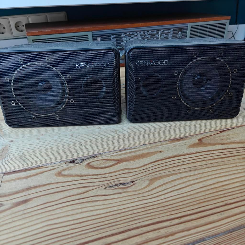 Kenwood CM-5 Speakers - Compact en Krachtig, Overige merken, Gebruikt, Ophalen of Verzenden, Minder dan 60 watt