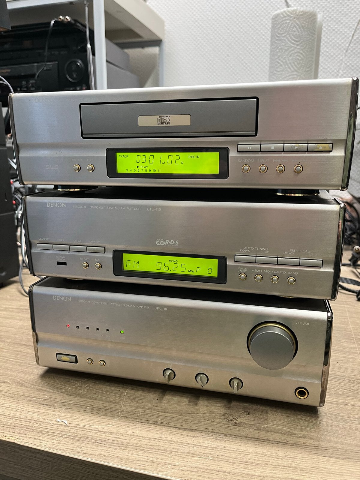 Denon Personal Component System UPA-110, UTU-110, UCD-110, Audio, Tv en Foto, Stereo-sets, Gebruikt, Cd-speler, Denon, Losse componenten