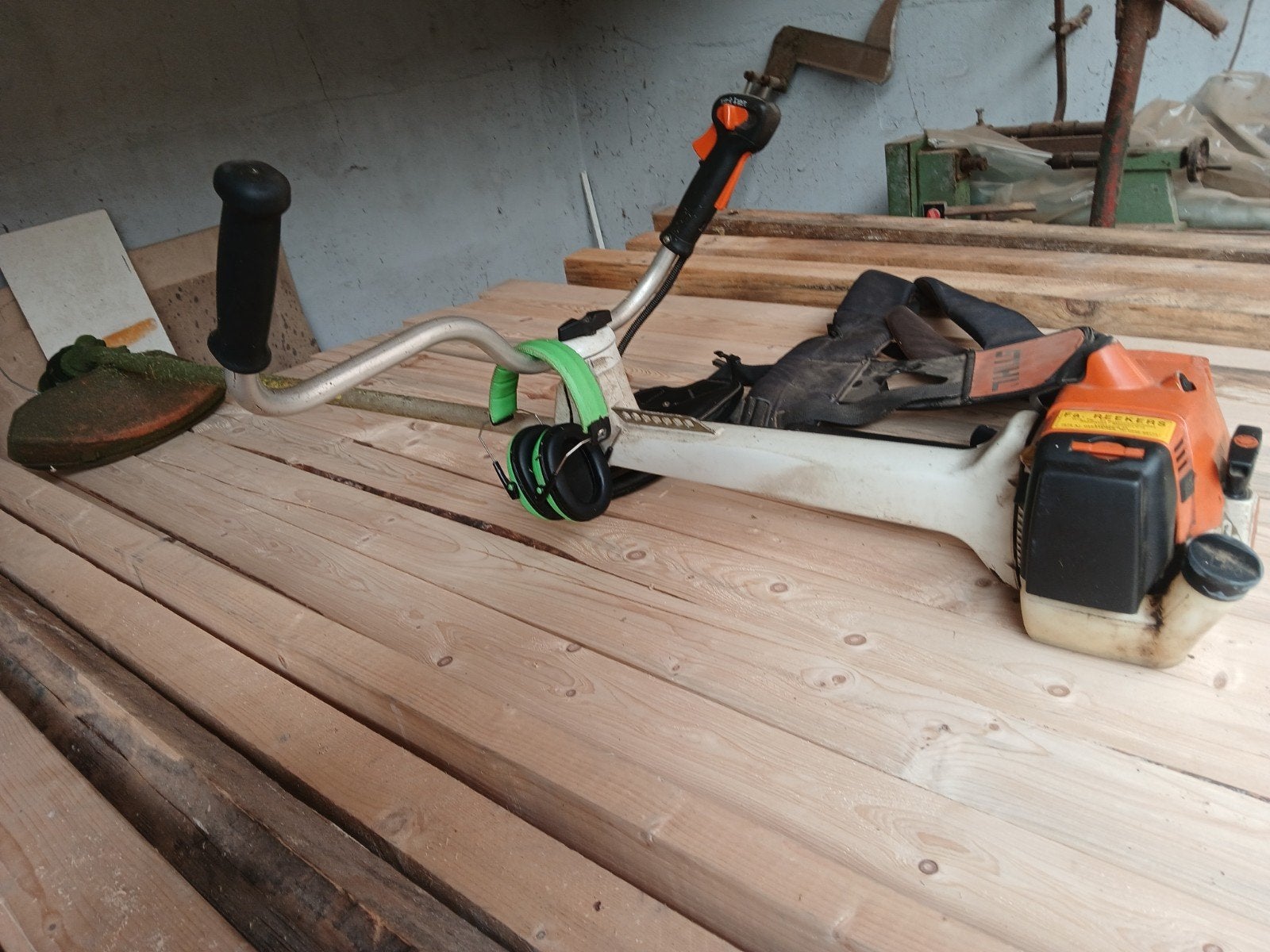 Stihl fs350 bosmaaier - Krachtige benzine bermmaaier, Ophalen, Benzine, Gebruikt, STIHL