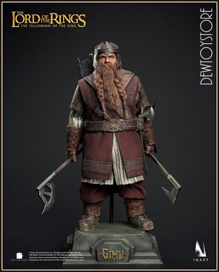 [Pre-order] Queen Studios InArt - AG-A033 LOTR - Gimli, Verzamelen, Poppetjes en Figuurtjes, Nieuw, Verzenden
