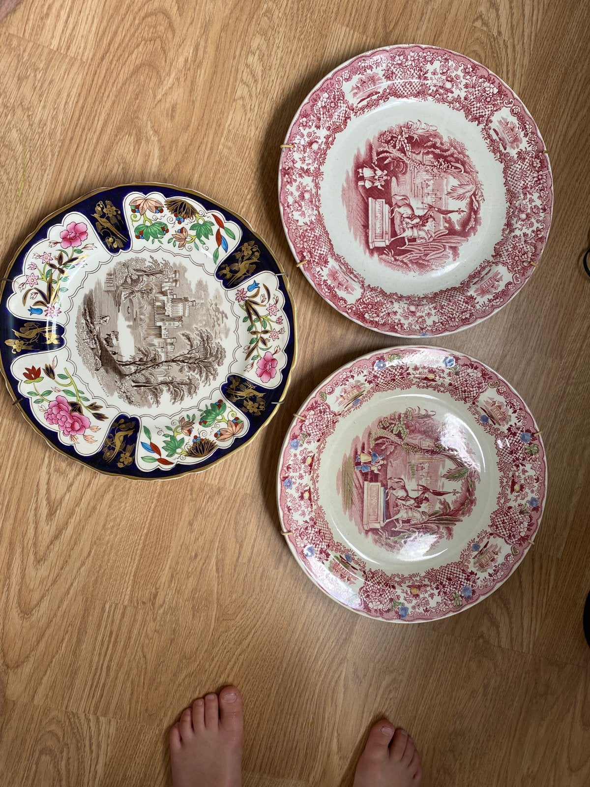 3 borden petrus regoutac, Antiek en Kunst, Ophalen