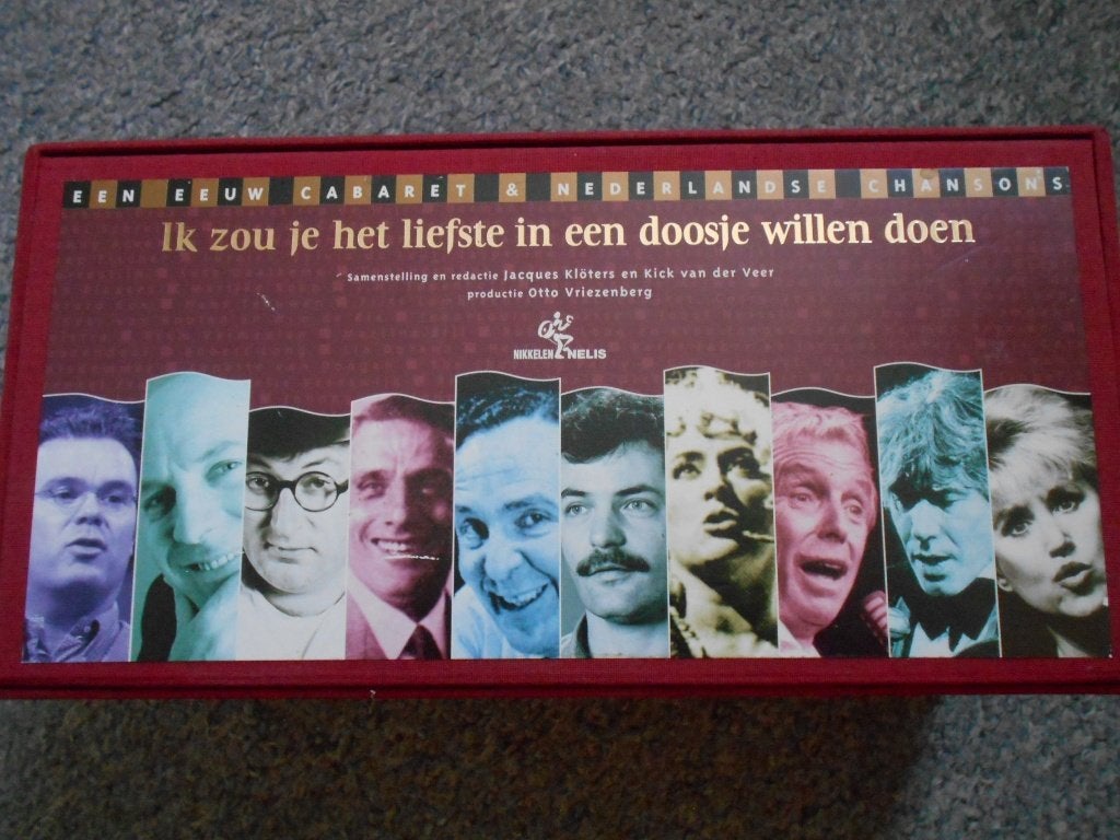 Ik zou je het liefste in een doosje willen doen , 20 Cds, Ophalen, Zo goed als nieuw