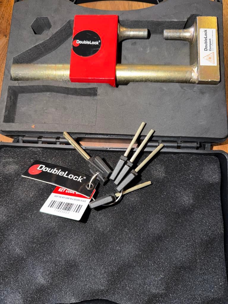 DoubleLock Compact Condor SCM gekeurd koppelingsslot, Caravans en Kamperen, Ophalen of Verzenden, Zo goed als nieuw