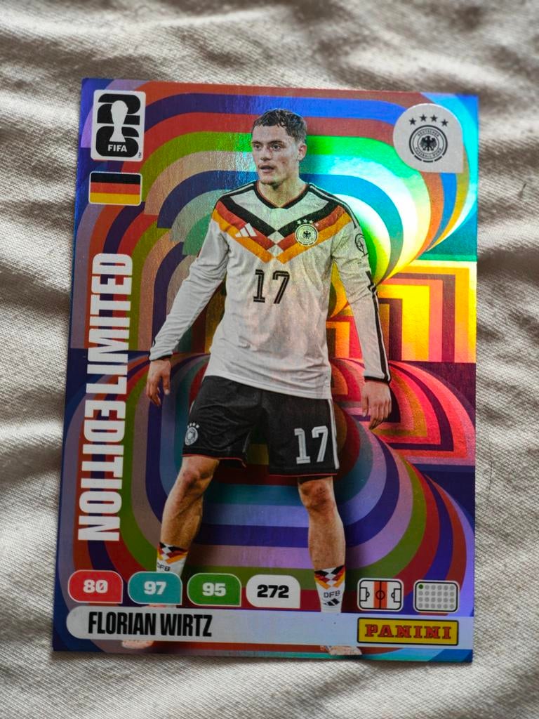 2 XXL Limited Edition kaarten & 47 losse Panini FIFA kaarten, Ophalen of Verzenden, Zo goed als nieuw, Meerdere kaarten