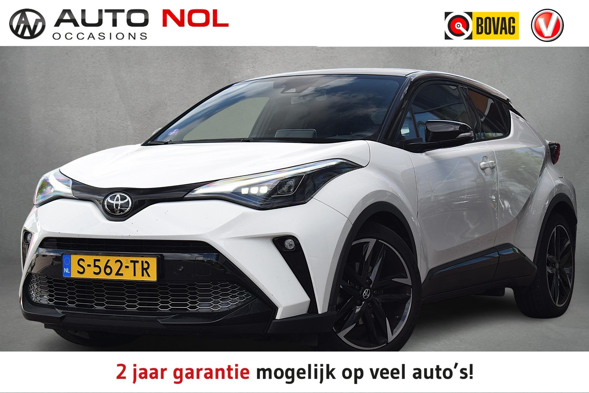Toyota C-HR 1.8 Hybrid Business GR-Sport | GR | Apple CarPla, Auto's, Toyota, Stof, Euro 6, 4 cilinders, Origineel Nederlands