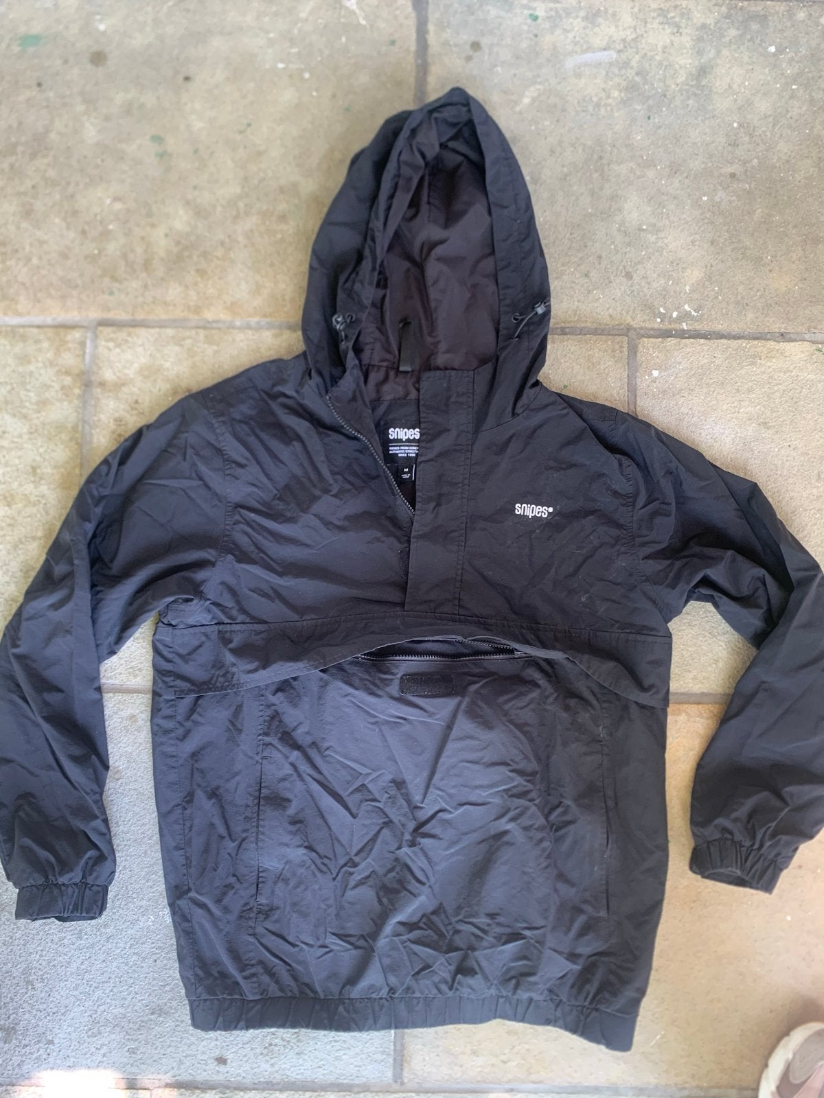 Snipes Jack - Maat M - Uniseks - Goede staat, Kleding | Heren, Ophalen of Verzenden, Zo goed als nieuw, Maat 48/50 (M), Zwart