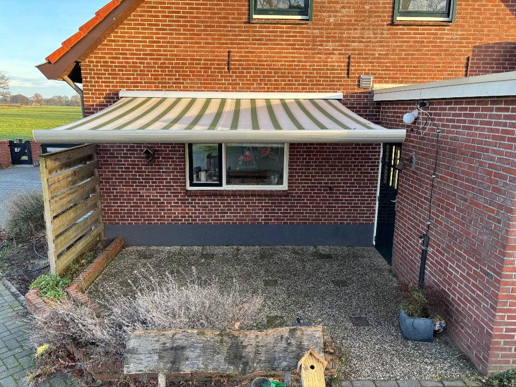 Elektrisch zonnescherm, Ophalen, Gebruikt, Elektrisch, 150 tot 300 cm