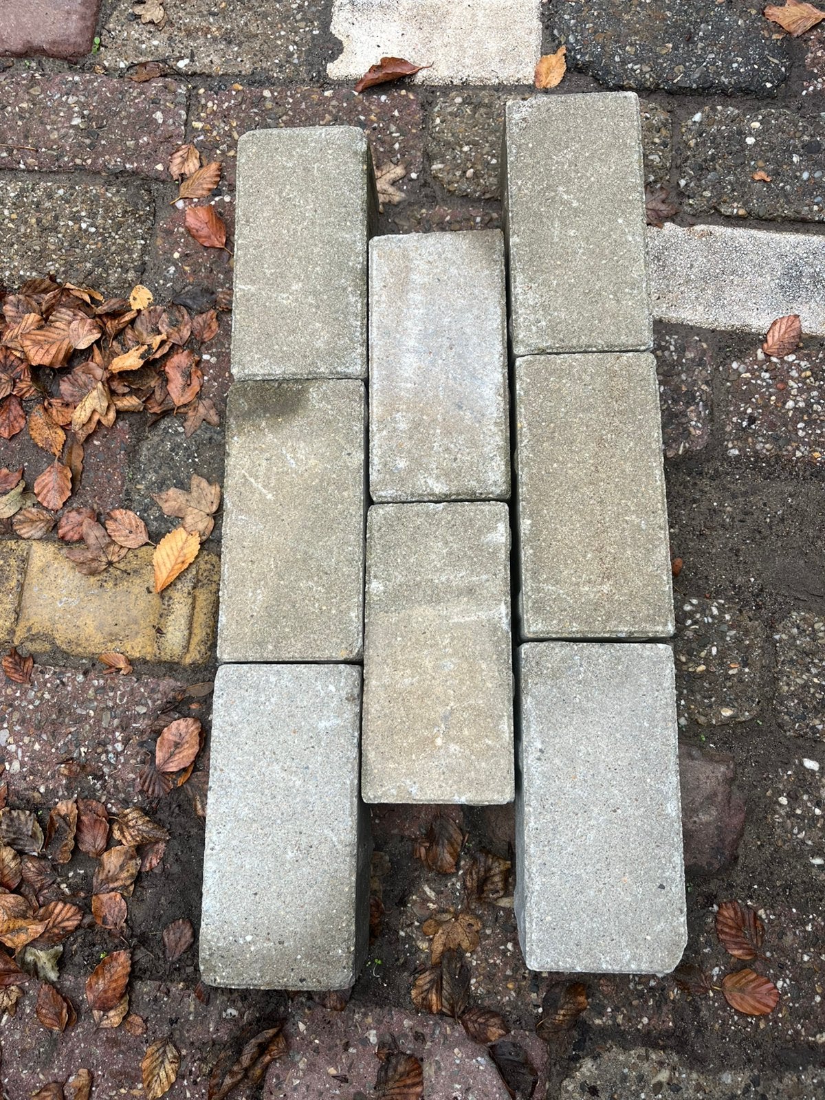 Betonklinkers grijs gebruikt. Gebruikte betonklinkers., Ophalen of Verzenden, Zo goed als nieuw, Beton, Klinkers