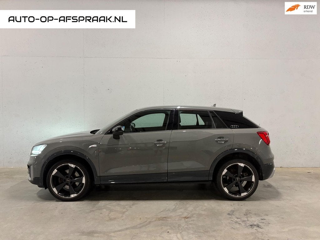 Audi Q2 1.4 TFSI BTW 21% S-Line Virtual Navi Leer Automaat C, Auto's, Audi, Gebruikt, 4 cilinders, 150 pk, Leder en Stof