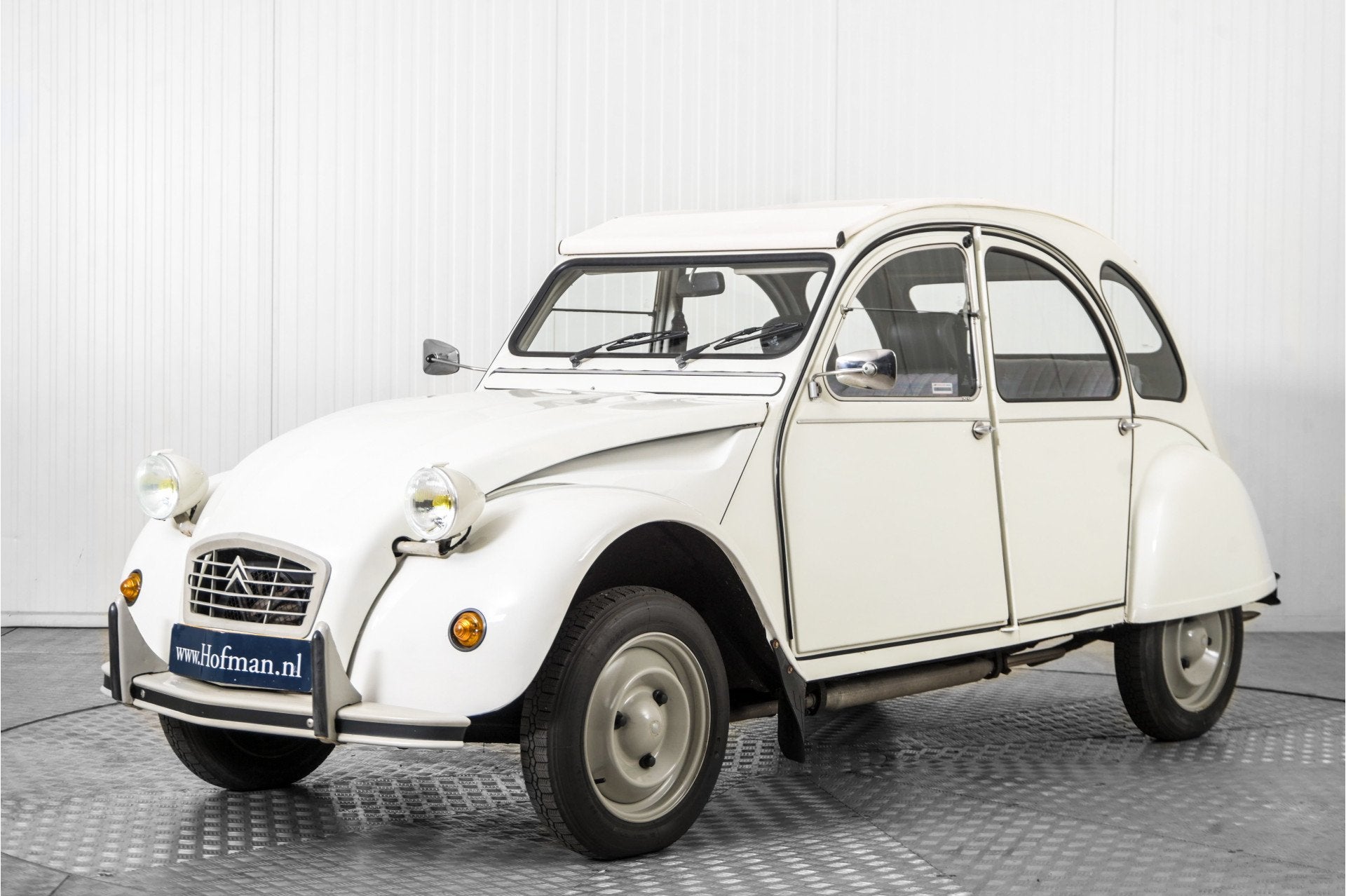 Citroën 2CV 2CV6 Club 40.000 km (bj 1986), Auto's, Voorwielaandrijving, 2CV, 29 pk, Wit