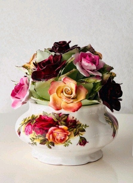 Royal Albert Old Country Roses Porselein Boeket 1962, Ophalen of Verzenden