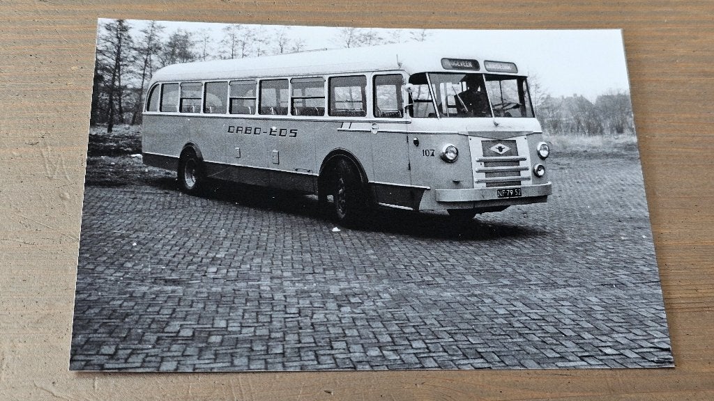 Foto BUS DABO-EDS Hoogeveen 107, Verzenden, Gebruikt, Bus of Metro, Overige typen