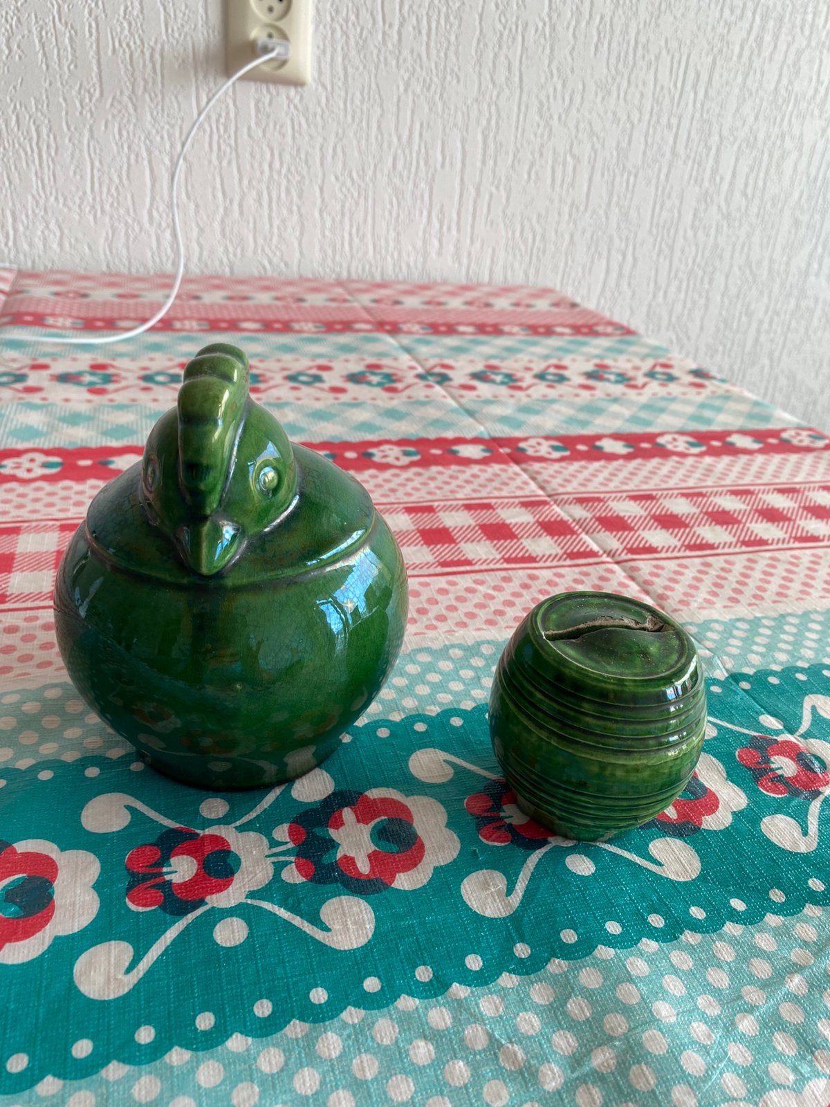 Groene oude spaarpotten, Ophalen of Verzenden