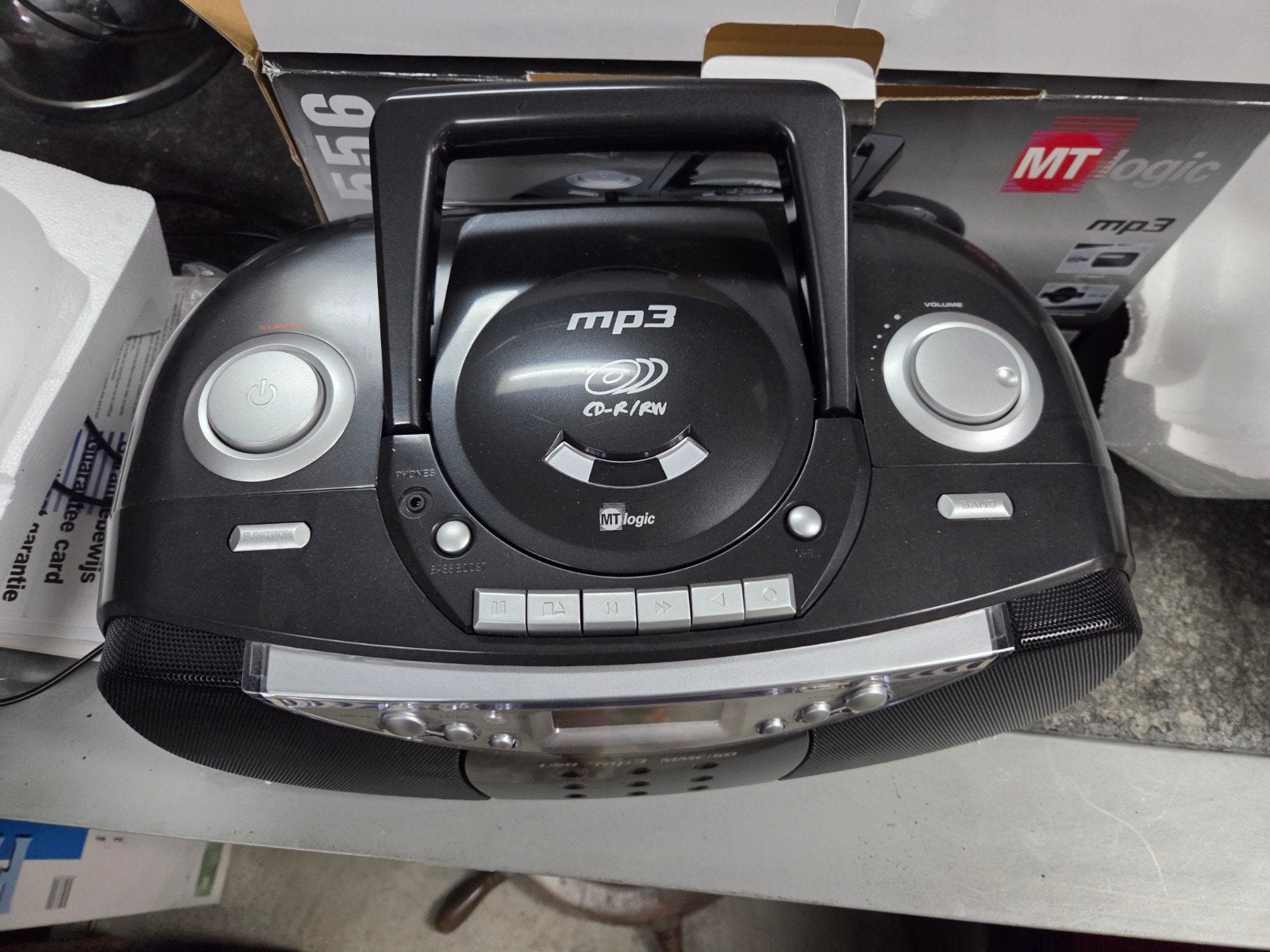 MT Logic CD-556 Draagbare CD/MP3 Speler met Radio en USB, Ophalen of Verzenden, Nieuw, Overige merken, Draagbaar
