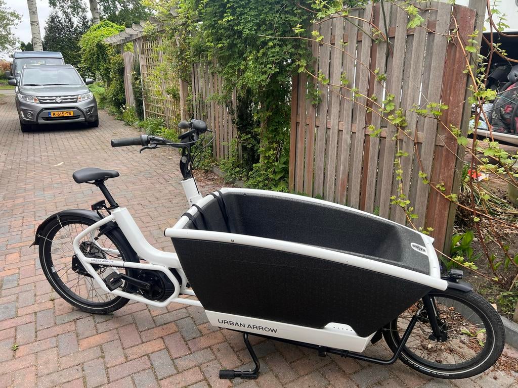 Urban Arrow family - bakfiets, Fietsen en Brommers, Fietsen | Bakfietsen, Gebruikt, Elektrisch, 2 kinderen, Schijfrem