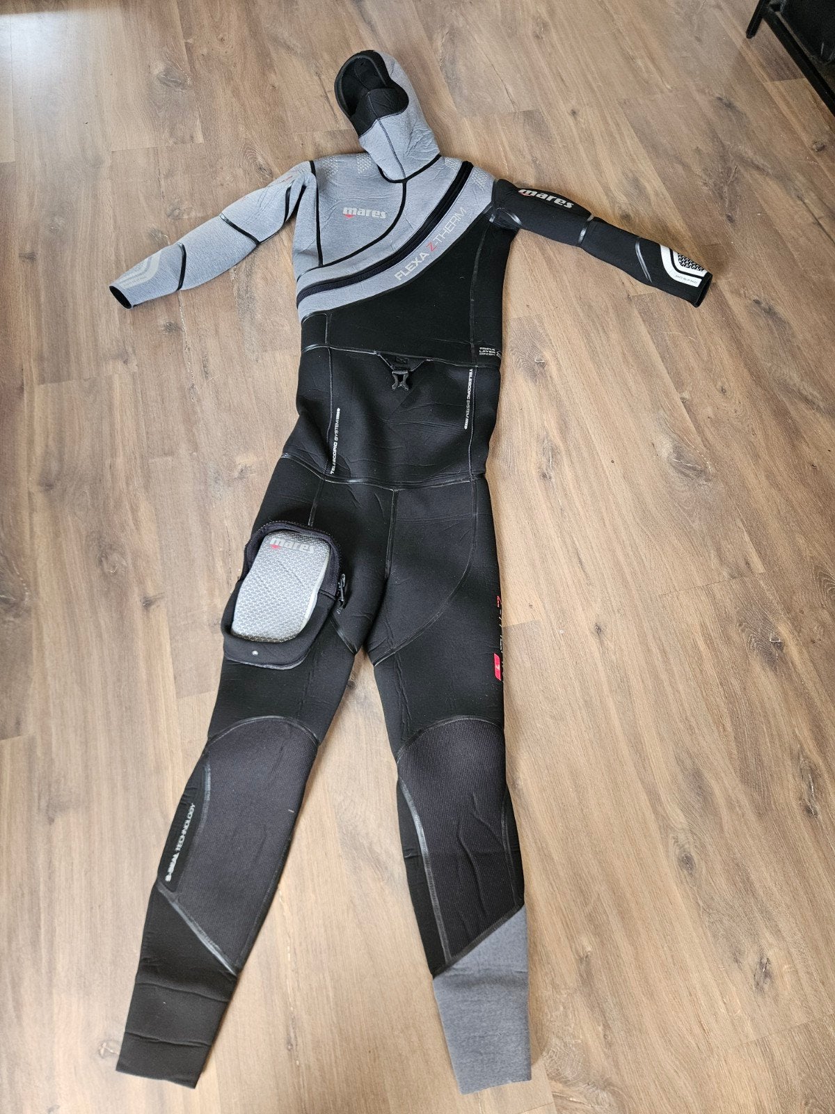 Mares Flexa Z-Therm 7mm Semidroogpak Heren – Maat 3 (M), Ophalen of Verzenden, Duikpak