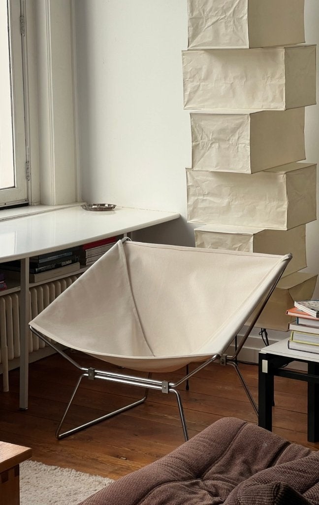 Pierre Paulin AP-14 "Anneau" Chair by AP Polak, 1954, Ophalen, Gebruikt, Minder dan 75 cm, Stof