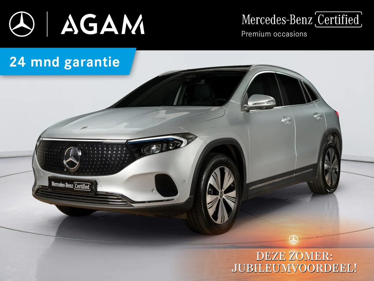 Mercedes-Benz EQA 350 4MATIC Luxury Line 67 kWh Panorama dak