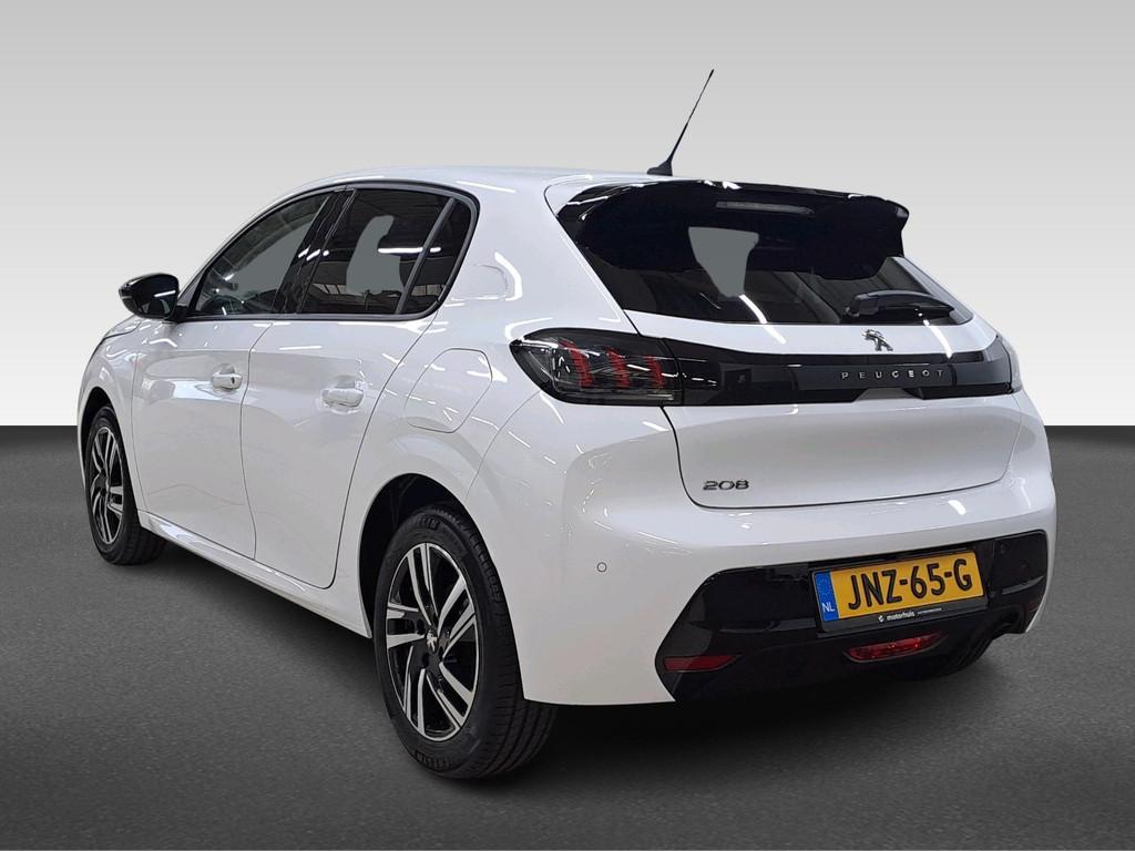 Peugeot 208 1.2 PureTech 100PK AUTOMAAT EAT8 ALLURE PACK CAM, Auto's, Gebruikt, Wit, 19 km/l, 3 cilinders