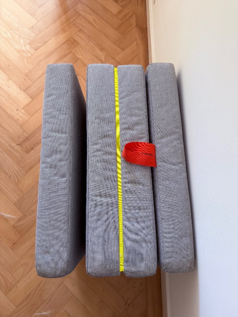 Pouffe/mattress for kids SLÄKT Ikea, Ophalen, 190 cm of minder, Verstelbaar, Gebruikt